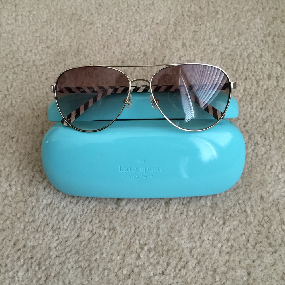 Kate Spade 'Blossom' Aviator Sunglasses